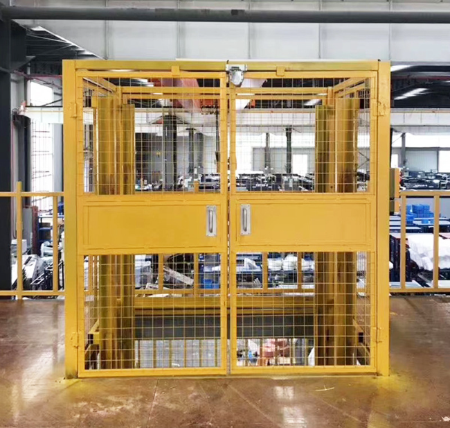 奉新智能导轨式升降机亮相